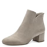 Tamaris Women's 1-25372-41 Heeled Ankle Boots, Taupe, 6 UK