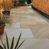 Natural Paving Golden Fossil Sandstone (600 x 600 mm)