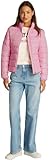 Tommy Jeans Women’s Essential Tape High Shine Puffer Jacket, Pink (Pink Sugar), S