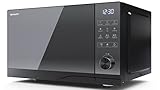 SHARP YC-GC52BU-B 25 Litre 900W Digital Combination Microwave Oven with 1200W Grill, 11 power levels, ECO Mode, defrost function, LED cavity light - Black
