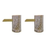 Milisten 2pcs Japanese Garden Water Feature Outdoor Fish Tank Pond Pond Water Feature Fountain Indoor