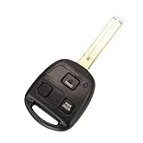 Unifizz 1 Pack Car Key Fob Keyless Entry Remote Fit for Lexus RX330 RX350 2004-2006 for Lexus RX350 RX400h 2007-2009 HYQ12BBT Black