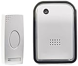 Mercury | Wireless Door Bell/Chime with LED Indicator, Hard of Hearing, Noisy Environments