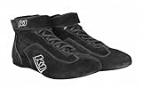 K1 Race Gear K1 Challenger Nomex® Adult Auto Racing Shoes - SFI 3.3/5 - Black - Size 7