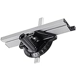 Miter Gauge Adjustable Table Saw Fence Aluminum Alloy Table Saw Sled Wear-Resistant Table Saw Miter Gauge for Table Saw Black, Table Saw Accessories