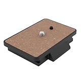 Create idea Quick Release Plate Compatible with Velbon PH-368 CX-686 C600 D-600 VCT-870RM Tripods