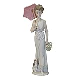 Lladro, Garden Classic, 7617 - Girl with Puppy