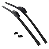 XYZ Parts Front Exact Fit Aero Windscreen Wiper Blades Pair Set Compatible with Toyota MR2 SW20 Coupe 1990-2000 20" 50 cm 19" 48 cm Replacements