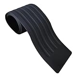DNSHAN Universal Car Rear Bumper Protector | Black Rubber | Scratch Resistant & Easy Install | Suitable for Cars, SUVs, Trucks | 41''*3.54''