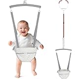 Slevoo Baby Jumper, Adjustable Baby Door Bouncer for 6-12 Months with Door Clamp Adjustable Strap, Door Jumpers for Infant Fun Activities