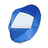 Kayak Wind Sail, 108cm Portable Foldable Downwind Sail for Kayaks Canoes Inflatable Boats, Kayak Accessories, with Storage Bag