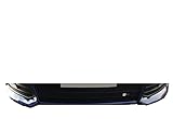 Zunsport Compatible With Ford Focus ST MK3.5 - Lower Grille - Black Finish (2015 to 2018)