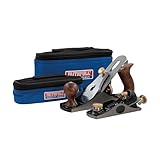 Faithfull No.4 & No. 6012 Plane Set with Canvas Storage Bags – Precision Machined Cast Iron Hand Planes for Smoothing, Trimming, End Grain Work & General Woodworking