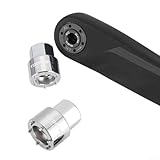 Bike Crankset End Cap Bolt Extractor Tool for FSA Crank Wrench, High Carbon Steel Bike Bracket Removal Remover Tool