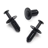 VVO Fasteners- Black Plastic Side Skirt, Sill Moulding Cover Trim Clips for Mercedes-Benz A-Class, C-Class, SLK, M-Class, GLE-Class, (Pack of 10)