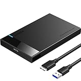 UGREEN 2.5 Inch Hard Drive Enclosure, 5Gbps SSD Enclosure, External USB 3.0 SATA HDD Caddy, SSD Reader UASP Supported, Hard Drive Caddy Compatible with 2.5 Inch SSD HDD EVO 870 WD Crucial Drive