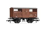 Hornby R60288 BR Ex SR Cattle Wagon 52297 Freight Wagons, Brown