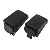 Hoypeyfiy 2PCS Front Left Right Side Black Door Handle Cap Cover Replacement for Land Rover Freelander 2 Discovery 3 4 CXJ500060 CXJ500050