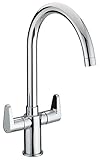 Bristan QST SNK EF C Quest Easyfit Kitchen Sink Mixer Tap with Swivel Spout, Chrome