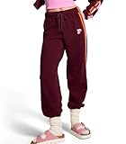 Victoria's Secret Women's Pink Logo Campus Sweatpants, Womens Sweatpants, (XS-XXL), Wild Rose, M