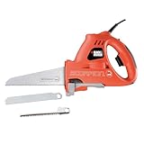 BLACK+DECKER 400W Scorpion Powered Handsaw with 3 Blades, KS890ECN-GB
