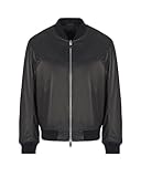 Armani Exchange A|X Men's Leather Jacket with Fabric Details XM000104AF10500 8058997276726 -, Black(UC001), XL