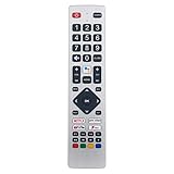New Remote Replacement for Technika 24A23B, Polaroid PA32H4312LEKB, Bush HA24H4212LEKB Smart HD & 4K TVs - BUF/RMC/0114 & SHW/RMC/0134