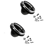 L R Series 1, 2, 2A,3 & Defender 7" Headlamp Bowl Kit x 2 BA 051 Wipac