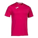 Joma Mens Combi M/C 100052.500 Short Sleeve T-Shirt - Pink/Fuchsia, Medium, Fuchsia, M EU