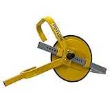 Stoplock Wheel Clamp HG 400-00 - Anti-Theft Lock Device for Small-Wheeled Cars Caravans Trailers With 13" to 15" Wheels , Yellow