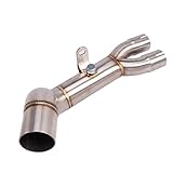 Exhaust Silencer For CB1000R For Cb1000r 2008 2009 2010 2011-2016 2017 2018 Motorcycle Exhaust Modified Stainless Steel Middle Link Pipe Catalyst Delete Pipe Slip On Exhaust muffler