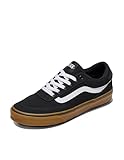 Vans Brooklyn Ls, Sneaker Men's, Canvas Black Gum, 12 UK