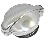AEspares New Flip Up Gas Petrol fuel filler Monza Cap Alloy 2.45" Threaded Neck