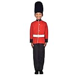 amscan (PKT) (9909017) Child Boys Royal Guard Costume & Hat (10-12yr)
