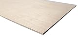 3mm Birch Plywood Sheet 600x300x 3mm - (Pack of 2) - Laserable Low Fume E1 Glue Ply