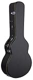 TGI 1999 Wooden Hard Case for Jumbo Acoustic Guitar, Black