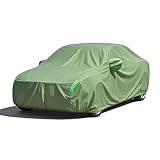 Car Cover Waterproof for BMW E46 M3 CSL, Waterproof Breathable Sun Rain with Door Zipper All Weather Protection