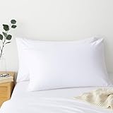 Comfort Beddings 2 Pack Pillowcases – 56x79cm Extra Wide Pillow Covers – 100% Egyptian Cotton – 800 Thread Count – White Extra Large Pillow Cases with Envelope Closure – Size 22"x31"