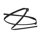 Car Door Seal Car Door Window Glass Lift Rail Mud Groove Slat Rubber Seal Strip for Suzuki SX4 for S-Cross JY Crossover 2015-2023 QAQMHVCVB(1PCS Rear Left RL)