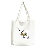 Castle Equatorial Guinea Handbag Craft Poker Spade Washable Bag