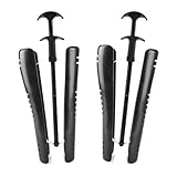 HILLHOME 2 Pack Boot Tree Shaft Boots Shapers for Knee High Tall Boots Spring Loaded Adjustable Great Support Form Shaping Inserts for Women and Men Shoes