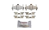 Bigg Red - Brake Pad Pin kit - Rear Left & Right - Fits AKEBONO/TOKICO Calipers - Compatible with Select Models - 1136