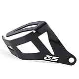 For BMW R1200GS LC R1250GS Adventure Motorcycle Accessories Rear Brake Fluid Pump Reservoir Guard Cover Protect R 1200 1250 GS ADV R1200 R1250 HP R1200GSA R1250GSA HP1250 (Black-GS)