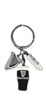 Guinness Official Multi-Charm Keyring With Dublin Sign, Harp And Pint Charms