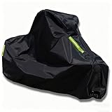 Waterproof Motorcycle Cover 210D Thicker Oxford,for Honda FMX 650,Motorbike Cover Sun Rain UV Dust Protective Covering for Moped Scooter Motocross with Lock Holes