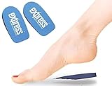 Express Orthopaedic® - Medically Approved Adjustable Heel Raise Shoe Inserts - Offers 15-3mm Heel Lift - 2 Pack (Firm Density/Navy, MED - Shoe:(UK) 6-9 / (EU) 38-42)