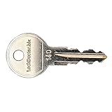LockDoctor.biz Replacement Key 115 for Halfords Roof Boxes, Cycle Racks & Ski Bars