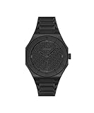 HUGO Three Hand Quartz Movement Watch for Men #Grail Light Collection with Black Silicone Bracelet - 1530396