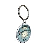 Nostalgic-Art 48030 Vespa - Tacho, Key Chain Round 4 cm,vintage design
