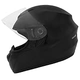 Zorax Black M (57-58cm) Full Face Motorcycle Motorbike Helmet ECE 2206 Approved